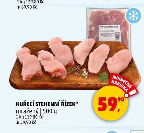 KUŘECÍ STEHENNÍ ŘÍZEK, 500 g 