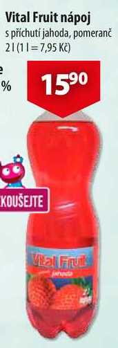 Vital Fruit nápoj, 2 l