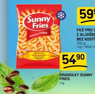 HRANOLKY SUNNY FRIES 1 kg 