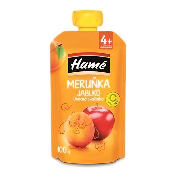 Hamé ovocná svačinka Meruňka, jablko