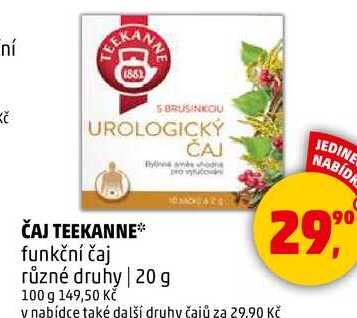 ČAJ TEEKANNE, 20 g