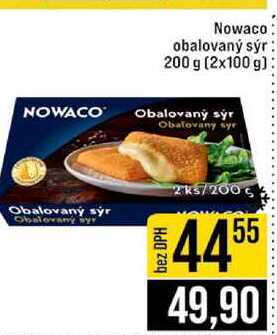 Nowaco obalovaný sýr 200 g (2x100 g) 