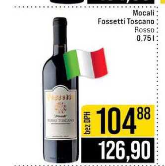 Mocali Fossetti Toscano Rosso 0,75l