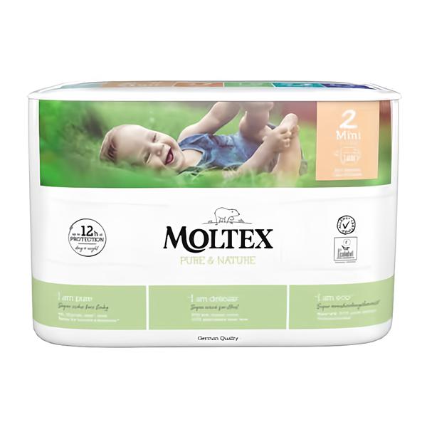 Moltex Pure & Nature Eko Plenky Pure & Nature Mini vel. 2 (3-6 kg)