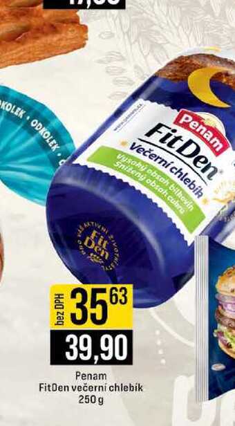 Penam FitDen večerní chlebík 250g