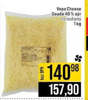 Vepo Cheese Gouda 48% sýr strouhaný 1kg