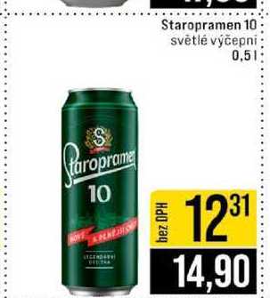 Staropramen 10 světlé výčepní 0,5l