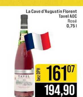 La Cave d'Augustin Florent Tavel AOC Rosé 0,75l