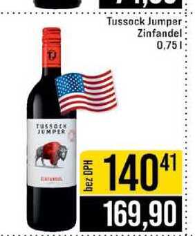 Tussock Jumper Zinfandel 0,75l
