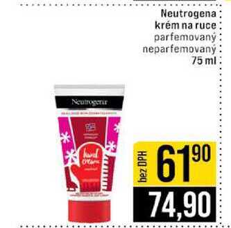 Neutrogena krém na ruce parfemovaný neparfemovaný 75 ml