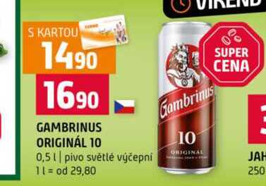 ORIGINÁL 10 ORIGINAL 0,5l