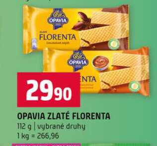 OPAVIA ZLATÉ FLORENTA 112 g vybrané druhy 