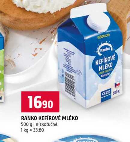 RANKO KEFÍROVÉ MLÉKO 500 g nízkotučné 