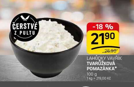 TVARŮŽKOVÁ POMAZÁNKA 100 g