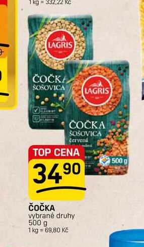 ČOČKA vybrané druhy 500 g