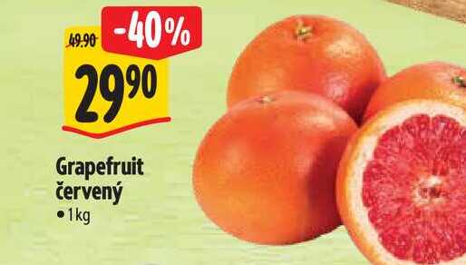  Grapefruit červený  1kg 