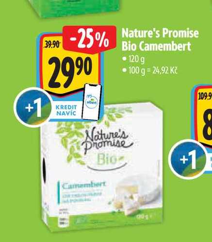   Nature's Promise Bio Camembert  120 g 