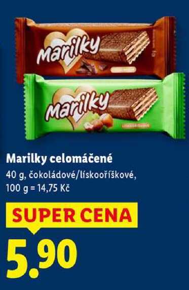 Marilky celomáčené, 40 g