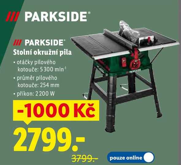 Stolní okružní pila 