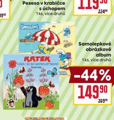 Samolepkové obrázkové album 1 ks