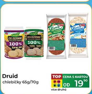 Druid chlebíčky 65g/70g 