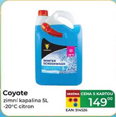 Coyote zimní kapalina SL -20°C citron 