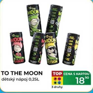 TO THE MOON dětský nápoj 0,25L