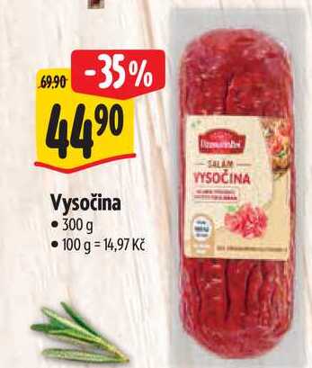 Vysočina, 300 g