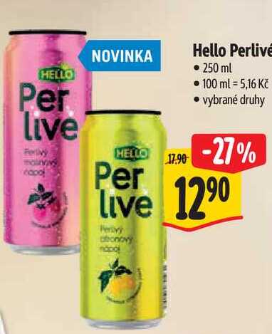Hello Perlivé, 250 ml