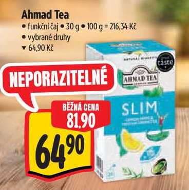 Ahmad Tea funkční čaj, 30 g