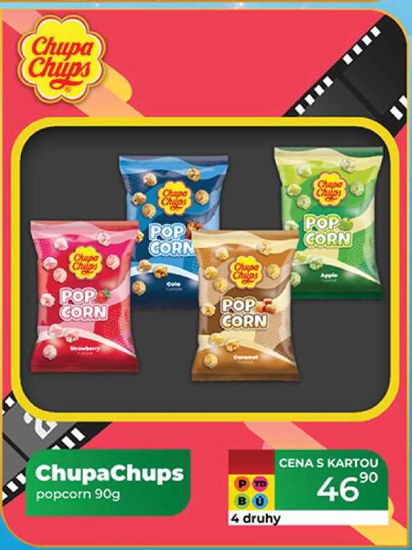 Chupa Chups popcorn 90g
