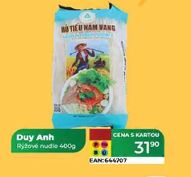 Duy Anh Ryžové nudle 400g 