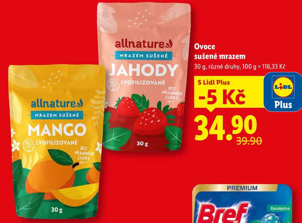 Ovoce sušené mrazem, 30 g