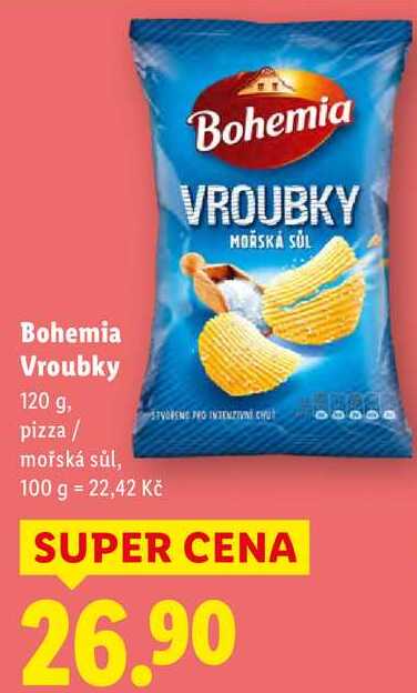 Bohemia Vroubky, 120 g