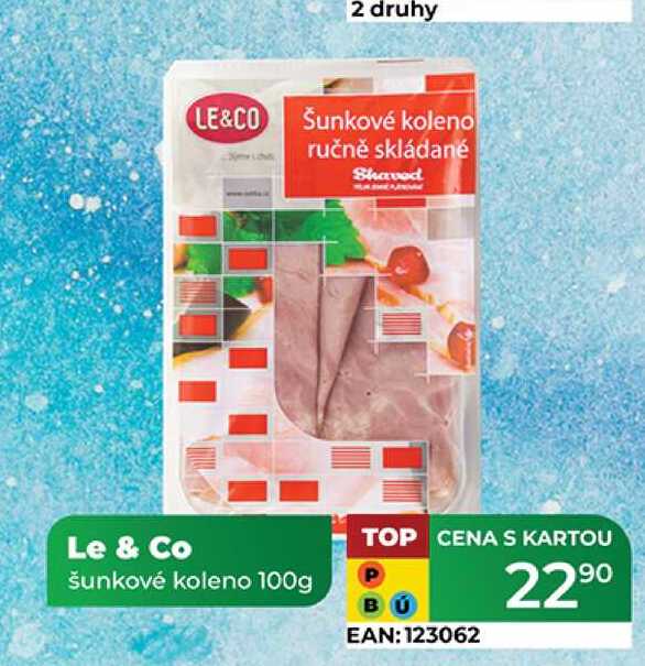 Le & Co šunkové koleno 100g   