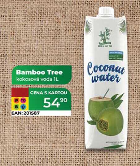 Bamboo Tree kokosová voda IL 