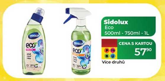 Sidolux Eco 500ml - 750ml - IL