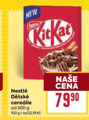 Nestlé Dětské cereálie od 300 g