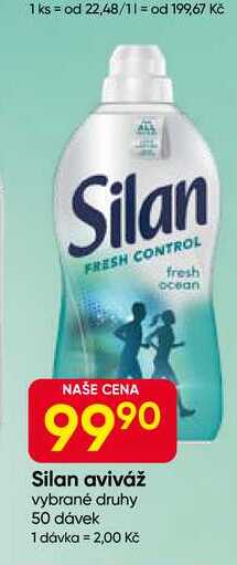 Silan aviváž vybrané druhy 50 dávek 
