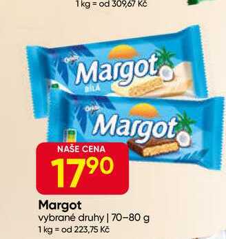 ORION Margot 80g, vybrané druhy