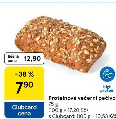 Proteinové večerní pečivo, 75 g