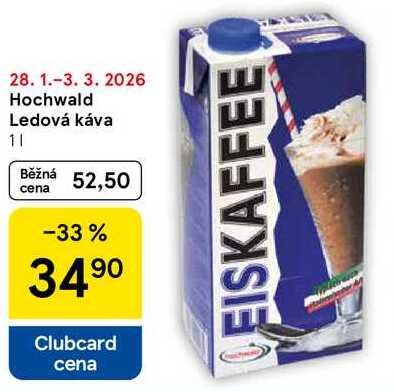 Hochwald Ledová káva, 1 l 