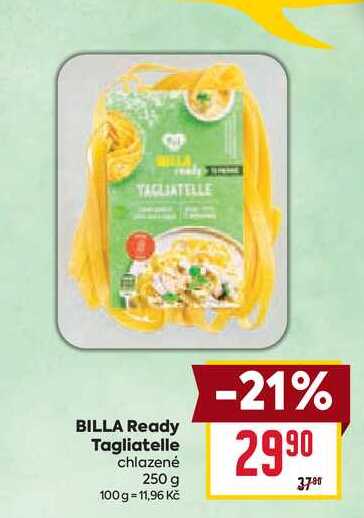 BILLA Ready Tagliatelle chlazené 250 g