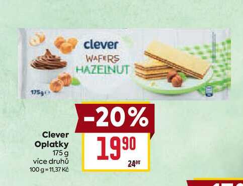 Clever Oplatky 175 g