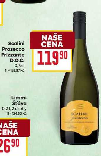 Scalini Prosecco Frizzante D.O.C. 0,75l