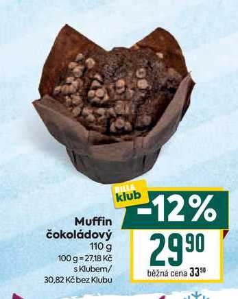 Muffin čokoládový 110 g