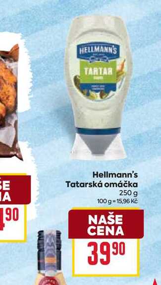 Hellmann's Tatarská omáčka 250 g