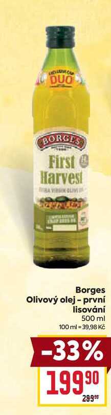 Borges Olivový olej- první lisování 500 ml 