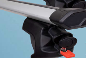 Příčníky na klasické podélníky / hagusy Aroso Panther XL 127cm - aluminium / uzamykatelné / aero křídlo