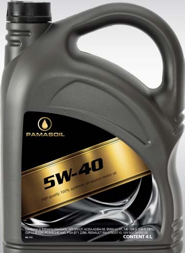 Minerální motorový olej Pamasoil Super GX 15W-40 4l